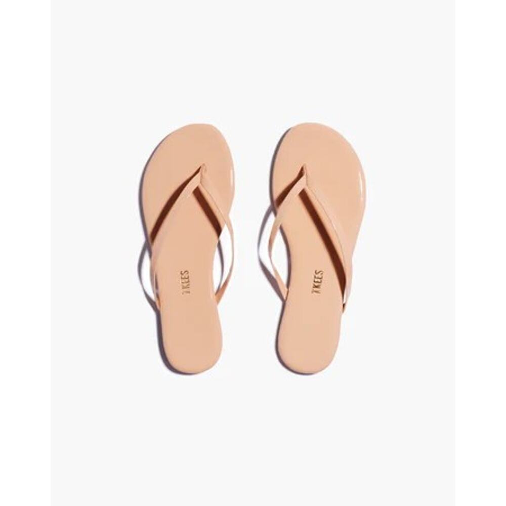 Tkees Glosses Patent Leather Flipflops Sunkissed - 6